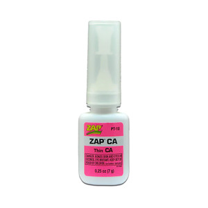 ZAP Glue - Zap CA Glue 1/4oz Bottle - PT-10 ZAP Glue - Zap CA Glue 1/4oz Bottle - PT-10