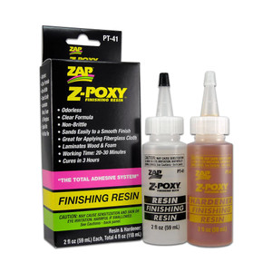 ZAP Glue - Z-Poxy Finishing Resin 4 oz. Set - PT-41 ZAP Glue - Z-Poxy Finishing Resin 4 oz. Set - PT-41