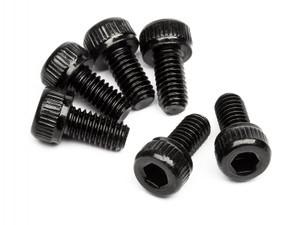 HPI Racing - Cap Head Screw M4X8mm (Hex Socket/6pcs) - Z792