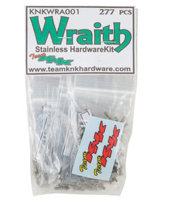 Team KNK - Stainless Hardware Kit for Axial Wraith - WRA001 Team KNK - Stainless Hardware Kit for Axial Wraith - WRA001