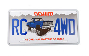 RC4WD - RC4WD K10 License Plate - ZL0072 RC4WD - RC4WD K10 License Plate - ZL0072