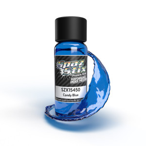 Spaz Stix - CANDY BLUE AIRBRUSH PAINT 2OZ - 15450 Spaz Stix - CANDY BLUE AIRBRUSH PAINT 2OZ - 15450