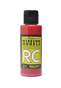 Mission Models - RC Paint 2 oz bottle Red - MMRC-003 Mission Models - RC Paint 2 oz bottle Red - MMRC-003
