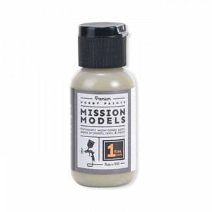 Mission Models - Acrylic Model Paint 1oz Bottle Concrete 1  (Dark) - MMP-127 Mission Models - Acrylic Model Paint 1oz Bottle Concrete 1  (Dark) - MMP-127