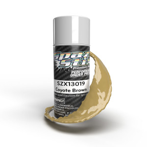 Spaz Stix - Coyote Brown Aerosol Paint, 3.5oz Can - 13019 Spaz Stix - Coyote Brown Aerosol Paint, 3.5oz Can - 13019