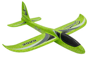 Rage RC - Streamer Hand Launch Glider, Green - 9008 Rage RC - Streamer Hand Launch Glider, Green - 9008