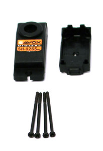 Savox - TOP & BOTTOM SERVO CASE WITH 4 SCREWS SH0265MG - CSH0265MG