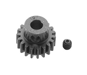 Robinson Racing - EXTRA HARD 19 TOOTH BLACKENED STEEL 32P PINION 5M/M - 8619 Robinson Racing - EXTRA HARD 19 TOOTH BLACKENED STEEL 32P PINION 5M/M - 8619