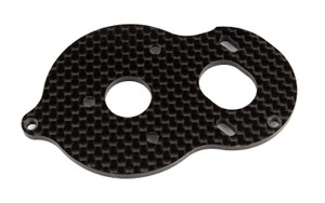 Team Associated - Factory Team Carbon Fiber Standup Motor Plate, for B6.1 - 91787