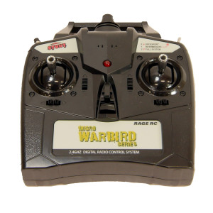 Rage RC - 5-channel 2.4 Transmitter; Micro Warbirds - A1317