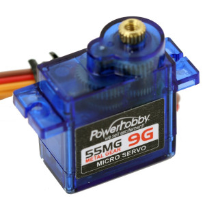 Power Hobby - 55MG Economy Sub Micro Servo .11sec/27oz @ 6.0V - PH55MG Power Hobby - 55MG Economy Sub Micro Servo .11sec/27oz @ 6.0V - PH55MG