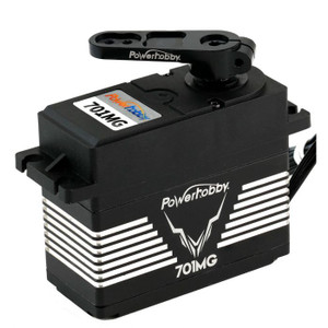 Power Hobby - 701MG 1/5 70kg Waterproof High Speed Torque Metal Gear Servo - PH701MG Power Hobby - 701MG 1/5 70kg Waterproof High Speed Torque Metal Gear Servo - PH701MG