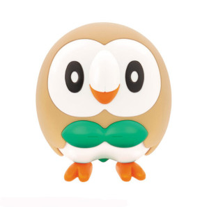 Bandai - #10 Rowlet "Pokemon" Bandai Spirits Pokemon Model - 2617945