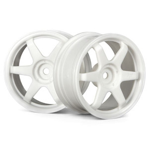 HPI Racing - TE37 Wheel 26mm White 6mm Offset/Fits 26mm Tire - 3845 HPI Racing - TE37 Wheel 26mm White 6mm Offset/Fits 26mm Tire - 3845