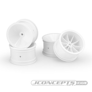 J Concepts - Mono 2.2" Rear Wheel, White, 4 - 3404W J Concepts - Mono 2.2" Rear Wheel, White, 4 - 3404W