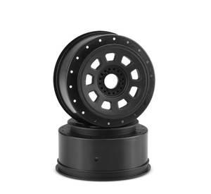 J Concepts - 9-Shot 17mm Hex SCT Tire Wheel Black, 2pcs - 3421B J Concepts - 9-Shot 17mm Hex SCT Tire Wheel Black, 2pcs - 3421B