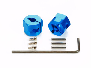 Tamiya - RC Clamp Type Alum Wheel Hub - 54610 Tamiya - RC Clamp Type Alum Wheel Hub - 54610