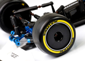 Exotek Racing - F1 1/10 Rubber Tires V2- Front 40X (YELLOW-FIRM) - 2193 Exotek Racing - F1 1/10 Rubber Tires V2- Front 40X (YELLOW-FIRM) - 2193