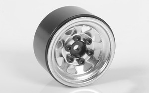 RC4WD - Stamped Steel 1.0" Stock Beadlock Wheels (Silver) - ZW0263 RC4WD - Stamped Steel 1.0" Stock Beadlock Wheels (Silver) - ZW0263
