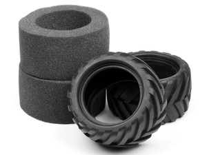 HPI Racing - Bullet MT Tires (2pcs) - 101307 HPI Racing - Bullet MT Tires (2pcs) - 101307