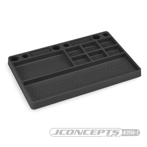 J Concepts - Rubber Parts Tray-Black - 25502 J Concepts - Rubber Parts Tray-Black - 25502