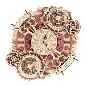 Robotime - Time Art; Zodiac Wall Clock - LC601