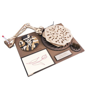 Robotime - DaVinci Drawing Machines; The Gambler - SD001