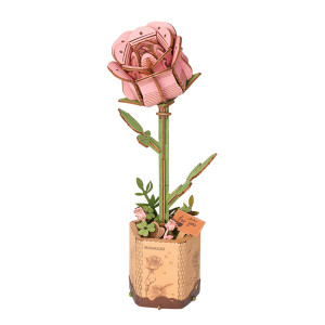 Robotime - ROWOOD Pink Rose - TW041