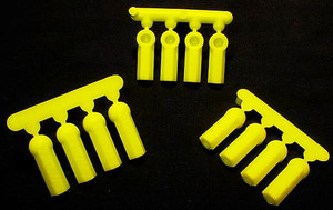 RPM RC Products - HVY DUTY ROD ENDS YELLOW/12 - 73377 RPM RC Products - HVY DUTY ROD ENDS YELLOW/12 - 73377