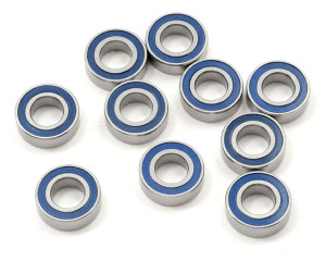 Protek RC - 8x16x5mm Dual Sealed "Speed" 1/8 Wheel Bearings (10) - 10019
