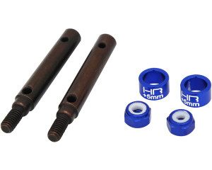 Hot Racing - +5mm S2 Spring Steel Portal Drive Stub Axles, TRX-4 - STRXF39W05 Hot Racing - +5mm S2 Spring Steel Portal Drive Stub Axles, TRX-4 - STRXF39W05