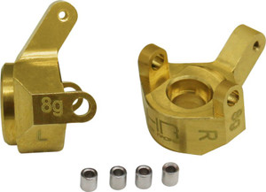 Hot Racing - Brass Front Steering Knuckle, Axial SCX24 - SXTF21H Hot Racing - Brass Front Steering Knuckle, Axial SCX24 - SXTF21H