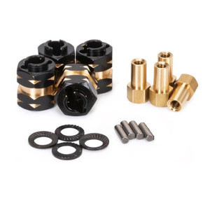 Power Hobby - Extended Hex Hubs Wheel Spacers +5mm Axial SCX24 - 5210