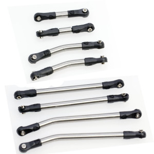 Power Hobby - 8pc Stainless Steel High Clearance Links Set, TRX-4M - 5644