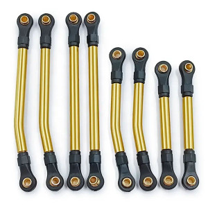 Power Hobby - 8pc Brass High Clearance Links Set, For Traxxas TRX-4M - 5645