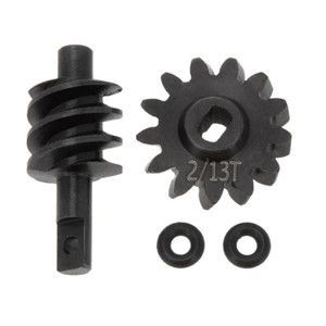 Power Hobby - Steel Overdrive Gears Diff Worm Set 2T/13T, Overdrive 23% - SCX24769