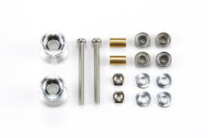 Tamiya - JR Double Aluminum Rollers - 15403