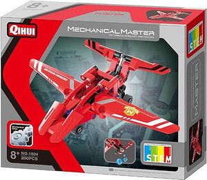 MMT - Mechaincal Master Tech - Tech Brick Mini Rescue Plane - 1804