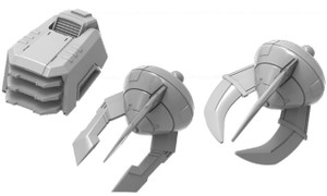 Bandai - Gundam Models - MS Ground 01 Builder Parts HD - 2254285