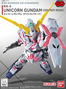 Bandai - Gundam Models - Gundam Ex-Standard 005 Unicorn SD - 2688331