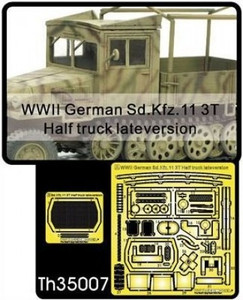 AFV Club - Photo Etch for Sd.Kfz 3t Half Track 1:35 - TH35007