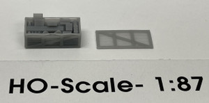 Phoenix Precision Model - HO WW2 Supplies Crate, Undecorated 1pc - 31560
