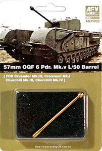 AFV Club - 50mm OQF 6 Pdr. Mk.V L/50 1:35 - AG35022