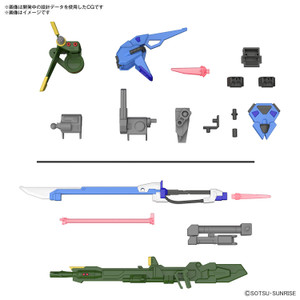 Bandai - Gundam Models - OPtion Parts Set Gunpla 02 Striker&Sword - 2695886