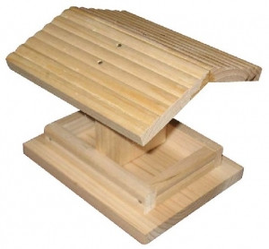Hobby Express - LOG CABIN BIRD FEEDER KIT - 60009 Hobby Express - LOG CABIN BIRD FEEDER KIT - 60009