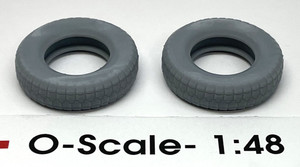 Phoenix Precision Model - o Individual Tires, Undecorated 2pc - 33541
