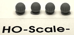 Phoenix Precision Model - HO Barrel Cacti-Small, Undecorated 4pc - 31566
