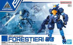 Bandai - Gundam Models - eEXM-S03H Forestieri 03 30mm - 2704772