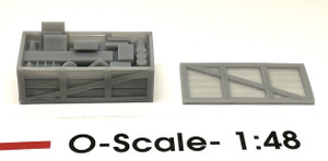 Phoenix Precision Model - O WW2 Supplies Crate, Undecorated 1pc - 33560