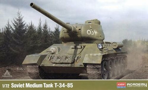 Academy Models - Soviet Medium Tank T-34-85 1:72 - 13421